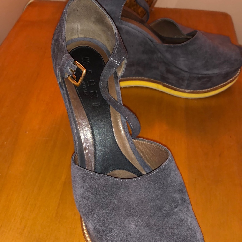 Marni Suede Platforms